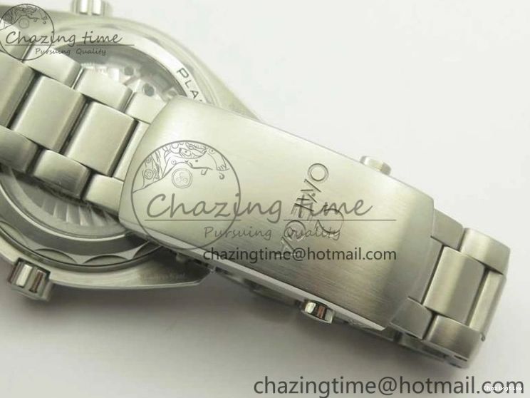 0420 Planet Ocean 43.5mm SS VSF 1:1 Best Edition Black Orange Bezel Black Dial on SS Bracelet A8900 Super Clone Breathable 8003